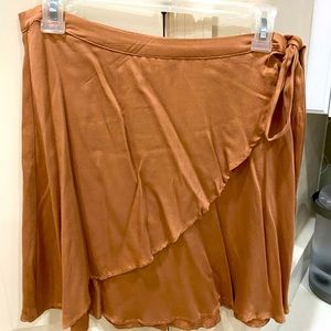 LULUs wrap skirt medium